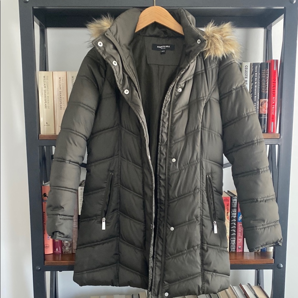 Marc New York Women's Olive Puffer Coat